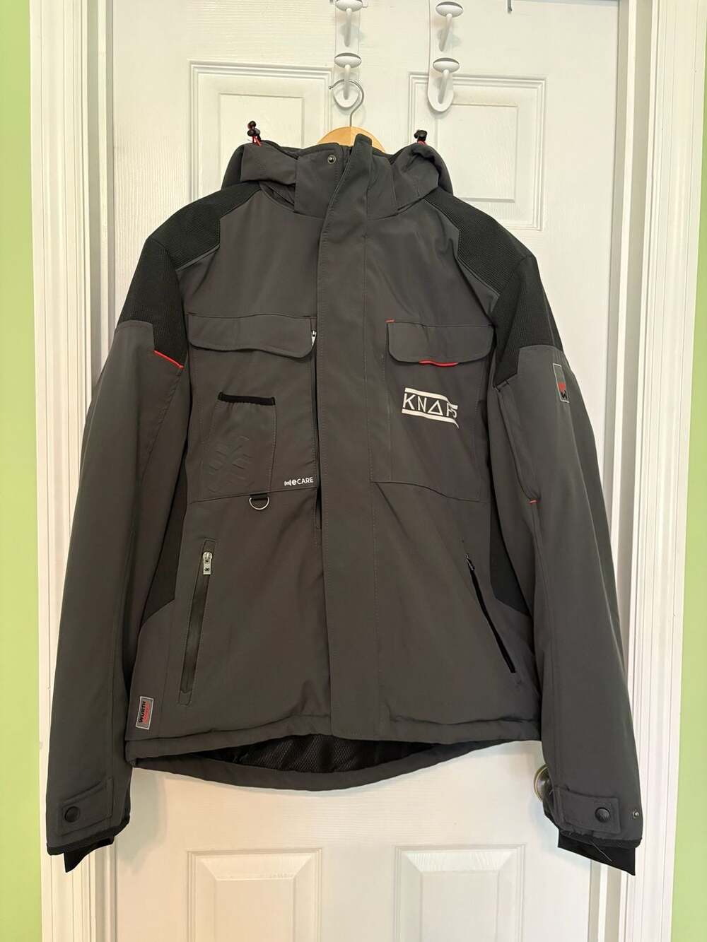 EUC Wurth Modyf Men's Winter Softshell Jacket One Grey, XXL